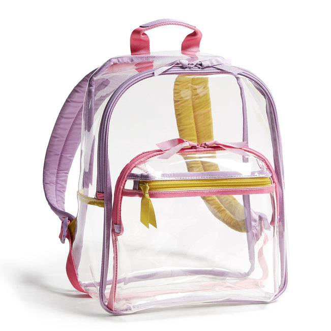 Clear Large Backpack-2024 Clear Medley-Image 1-Vera Bradley