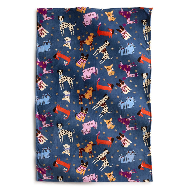 Outlet Essential Throw Blanket-Bark Park-Image 1-Vera Bradley