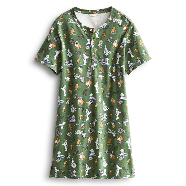 Outlet Henley Night Dress