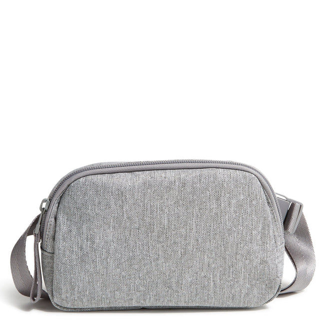 Outlet Mini Belt Bag-Medium Heather Gray-Image 1-Vera Bradley