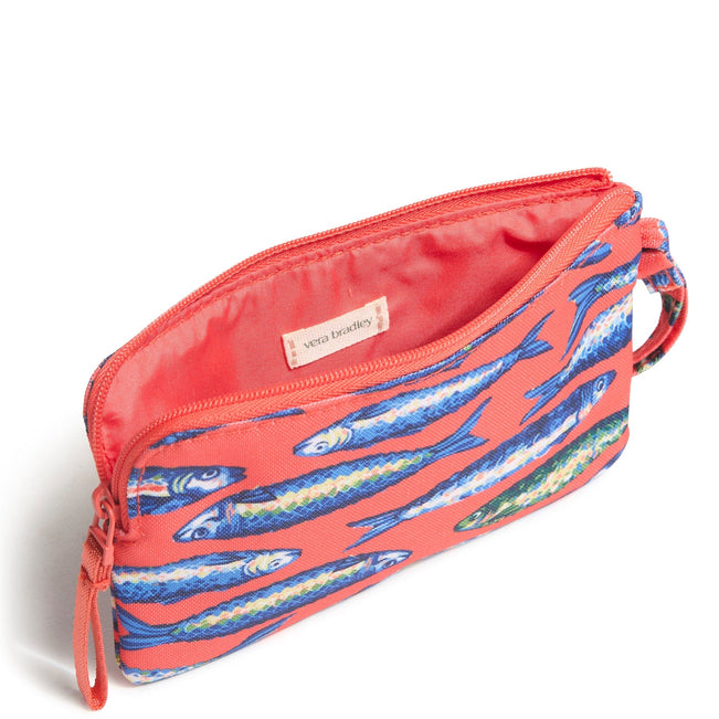 Outlet Essential Zip Wristlet-Fish Tale-Image 2-Vera Bradley