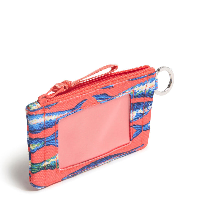 Outlet Zip ID Case-Fish Tale-Image 2-Vera Bradley