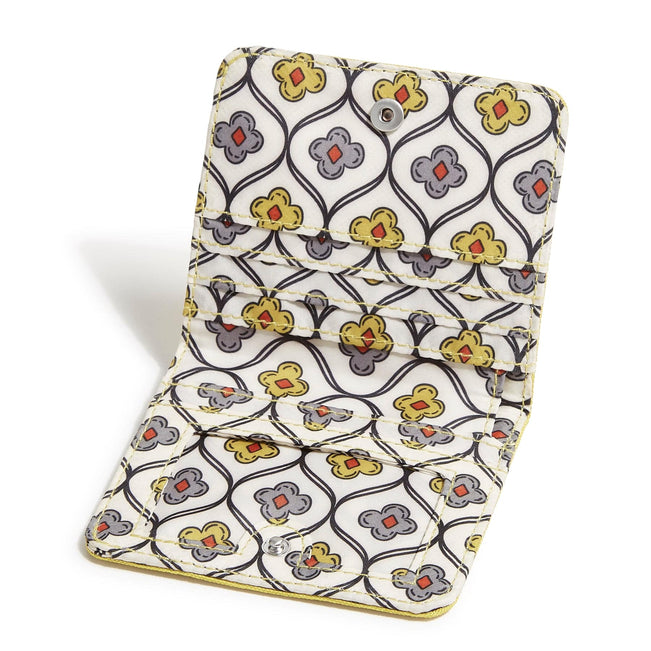 Outlet Essential Small Wallet-Golden Olive-Image 2-Vera Bradley