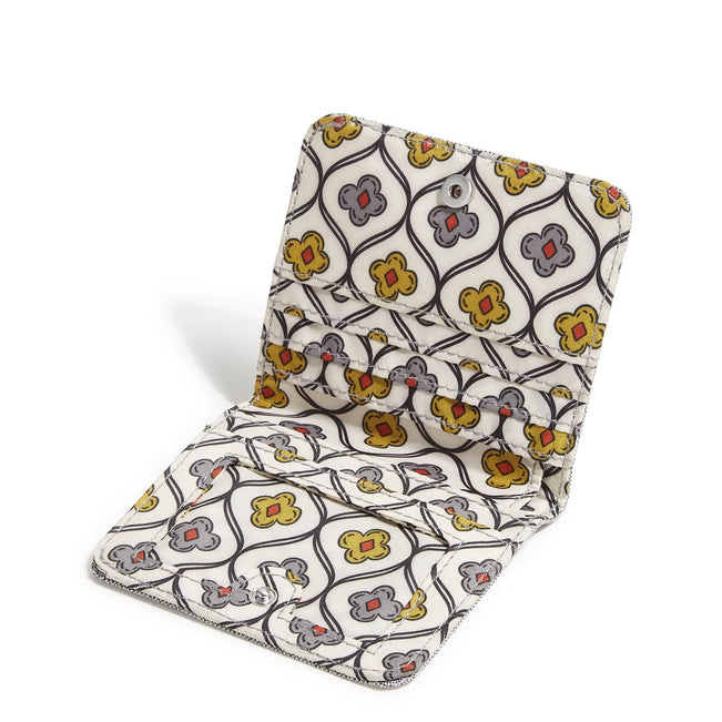Outlet Essential Small Wallet-Medium Heather Gray-Image 2-Vera Bradley