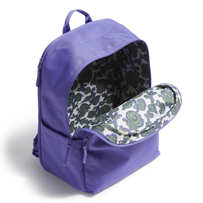 Outlet Essential Large Backpack-Purple Opulence-Image 2-Vera Bradley