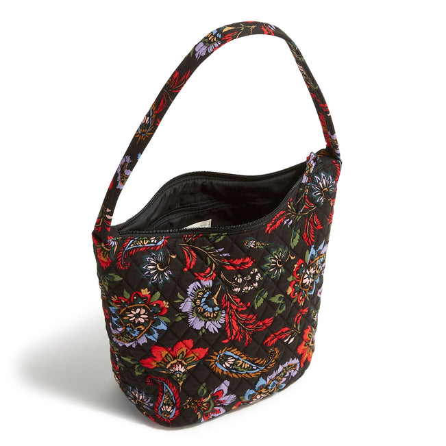 Outlet Slouchy Bucket Shoulder Bag-Venetian Paisley-Image 2-Vera Bradley