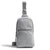 Outlet Essential Sling Backpack-Medium Heather Gray-Image 1-Vera Bradley