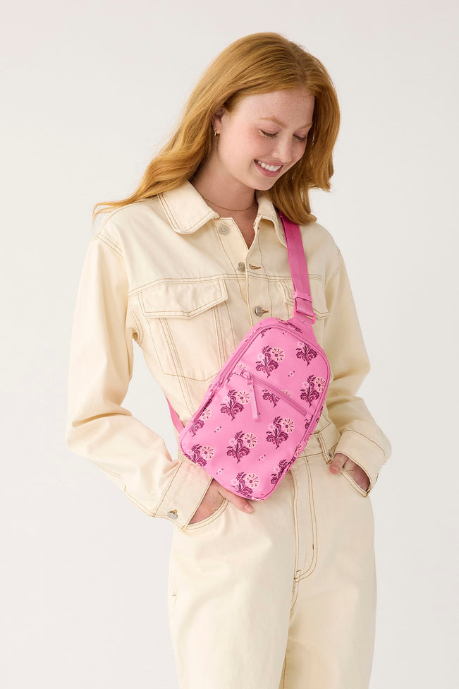 Outlet Essential Sling Backpack - Petal Posy - Image 2