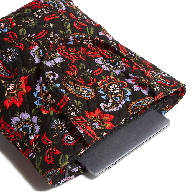 Outlet Large North South Tote-Venetian Paisley-Image 4-Vera Bradley