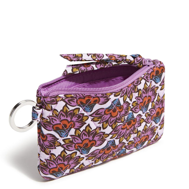 Outlet Zip ID Case-Scaevola Fan-Image 2-Vera Bradley