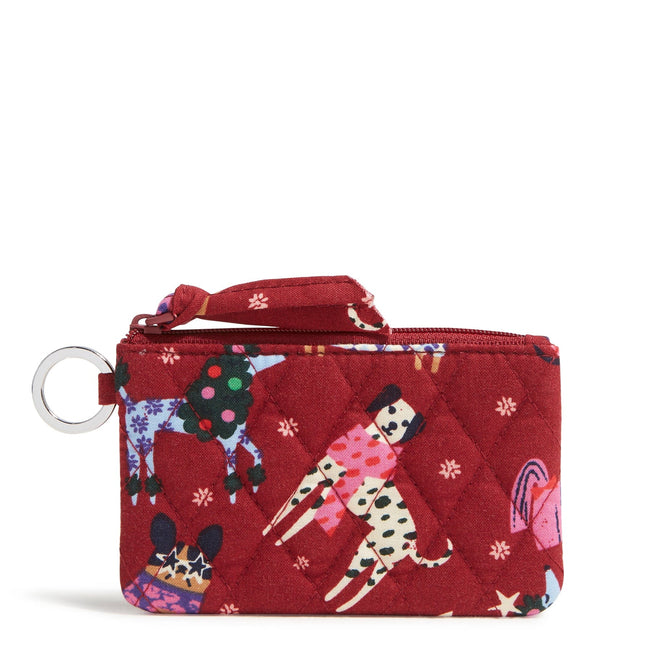 Outlet Zip ID Case-Holiday Hounds-Image 1-Vera Bradley