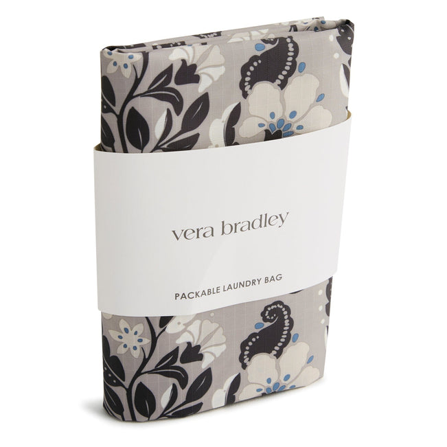 Outlet Packable Laundry Bag - Stamped Irises - Image 2