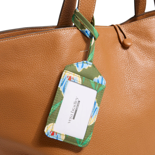 Outlet Essential Luggage Tag-Tulip Rows-Image 2-Vera Bradley