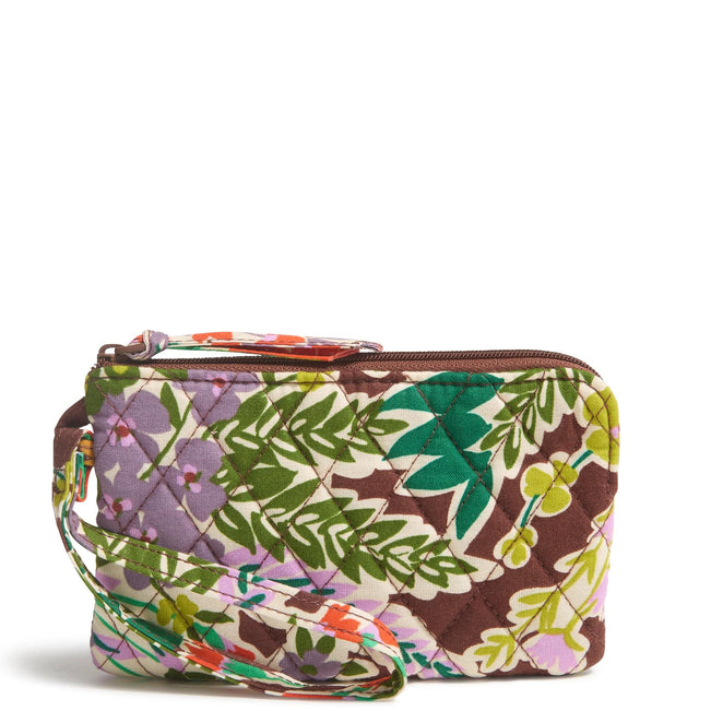 Outlet Essential Zip Wristlet-Evening Garden-Image 1-Vera Bradley