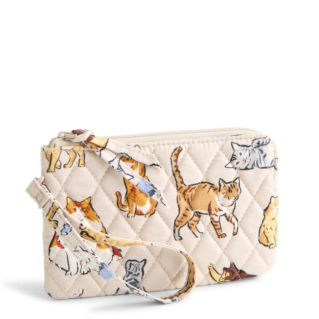 Outlet Essential Zip Wristlet - A Cat's Life - Image 1