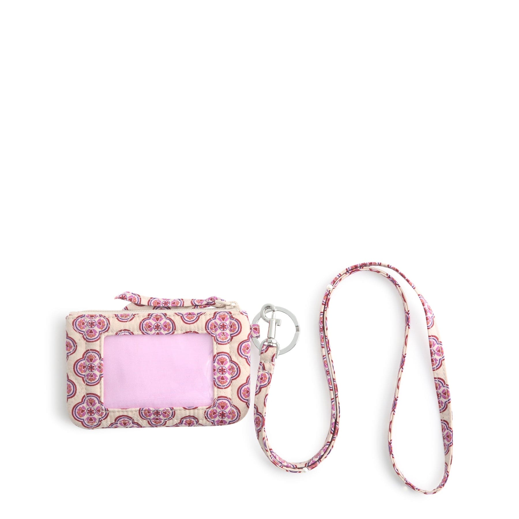 Vera Bradley ストライプデザイン マフラー 帽子 手袋 セット くま耳ニット帽子 マフラー 手袋 一体型[品番：II000012140