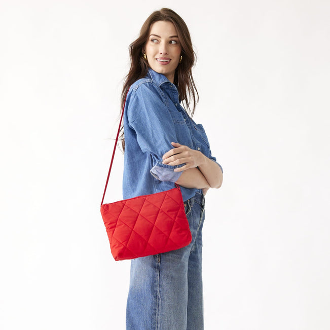 Outlet Large Hipster-Goji Berry Red-Image 3-Vera Bradley
