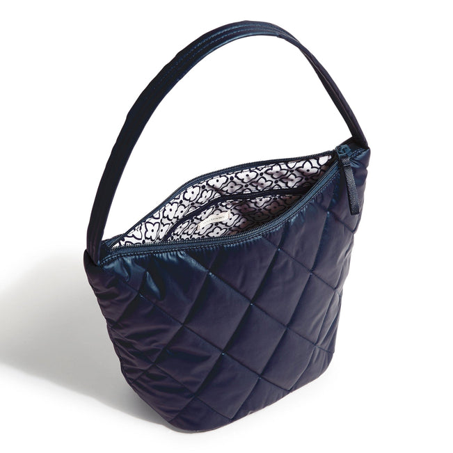 Outlet Slouchy Bucket Shoulder Bag-Peacoat-Image 2-Vera Bradley