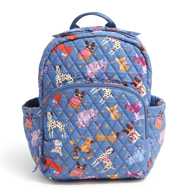 Outlet Essential Small Backpack-Bark Park-Image 1-Vera Bradley