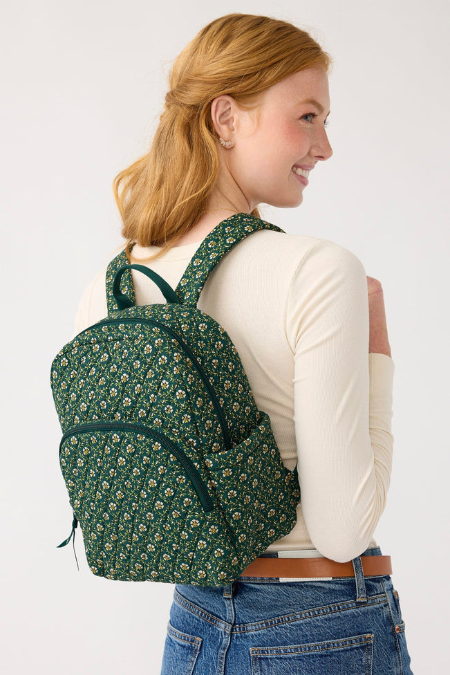 Outlet Essential Small Backpack - Mistletoe Lattice - Image 2