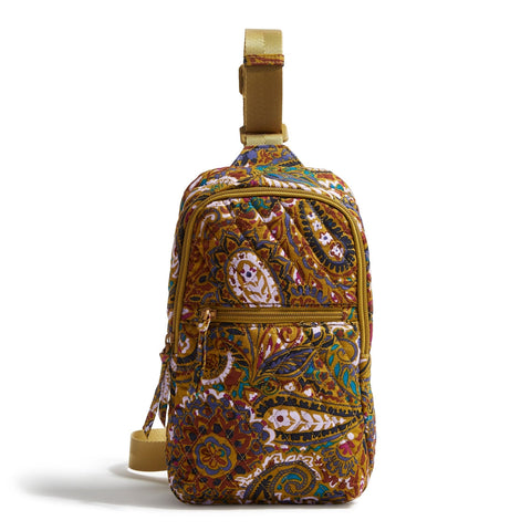 Vera Bradley Yellow Backpack Outlet Essential Sling Backpack