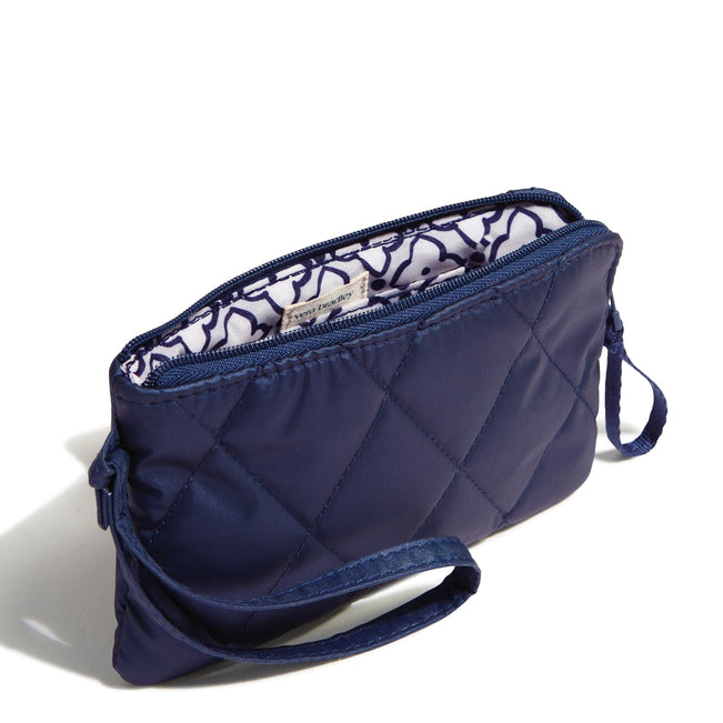 Outlet Essential Zip Wristlet-Peacoat-Image 2-Vera Bradley