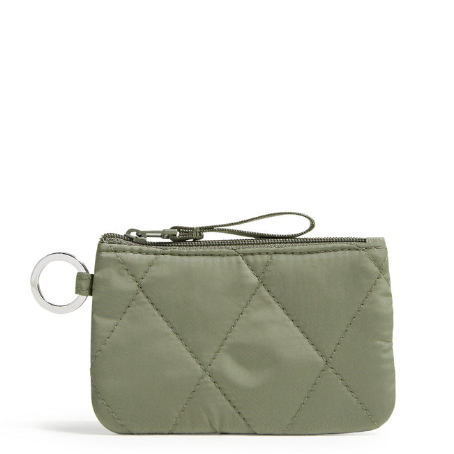 Outlet Zip ID Case-Deep Lichen Green-Image 1-Vera Bradley