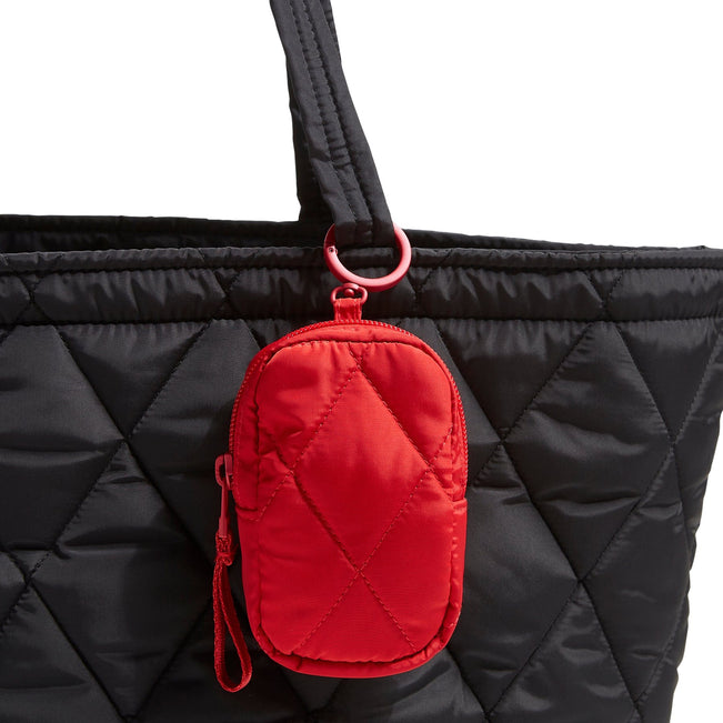 Outlet Pouch Key Chain-Goji Berry Red-Image 2-Vera Bradley