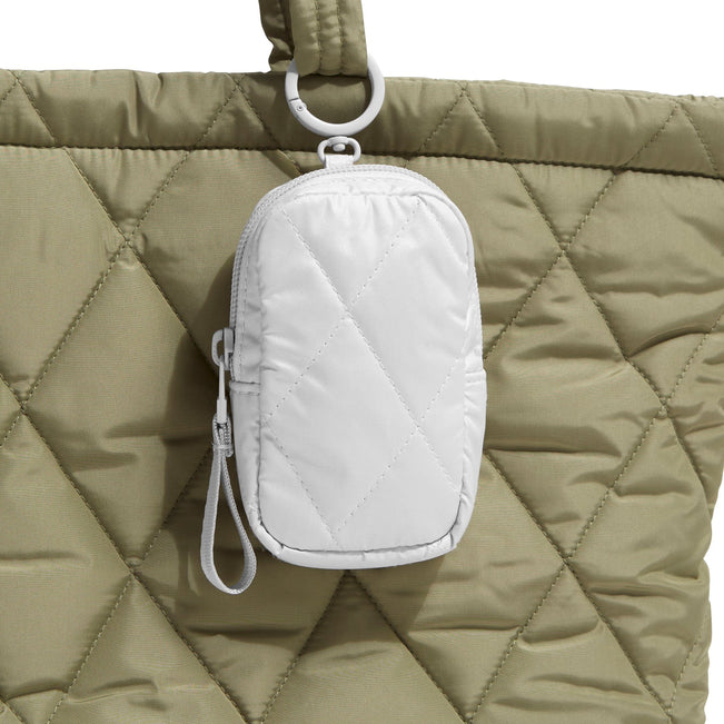 Outlet Pouch Key Chain-Oyster Mushroom-Image 2-Vera Bradley