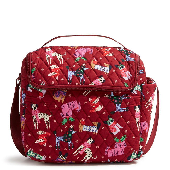 Outlet Lunch Crossbody-Holiday Hounds-Image 1-Vera Bradley