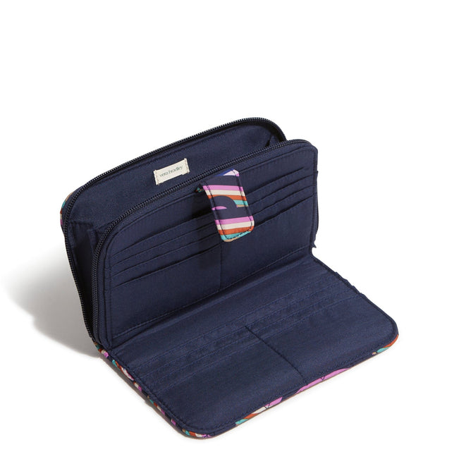 Outlet Essential Tab Wallet-Retro Ribbons-Image 2-Vera Bradley