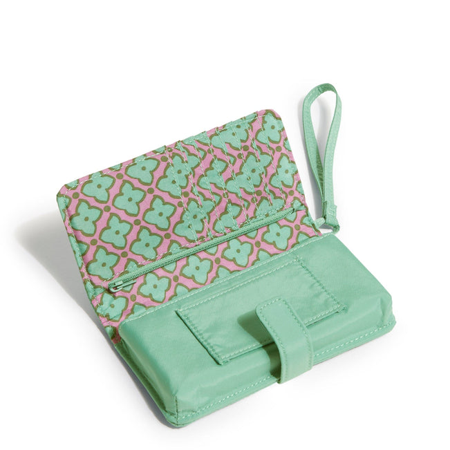 Outlet Phone Wristlet-Beryl Green-Image 2-Vera Bradley