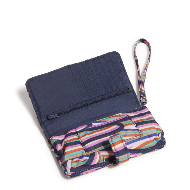 Outlet Phone Wristlet-Retro Ribbons-Image 2-Vera Bradley