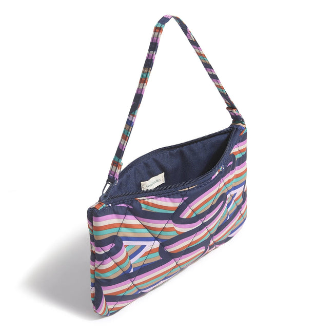 Outlet Essential Wristlet-Retro Ribbons-Image 2-Vera Bradley