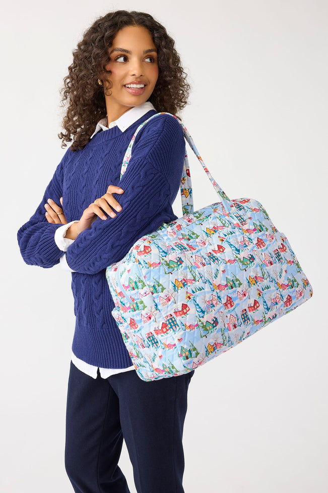 Outlet Weekender Travel Bag - Holiday Houses - Image 2