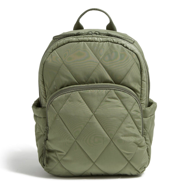 Outlet Essential Small Backpack-Deep Lichen Green-Image 1-Vera Bradley