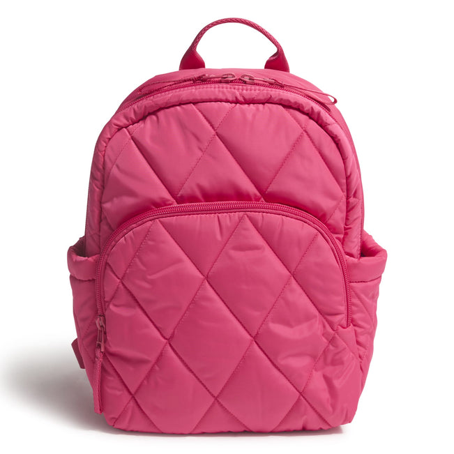 Outlet Essential Small Backpack-Peacock Pink-Image 1-Vera Bradley