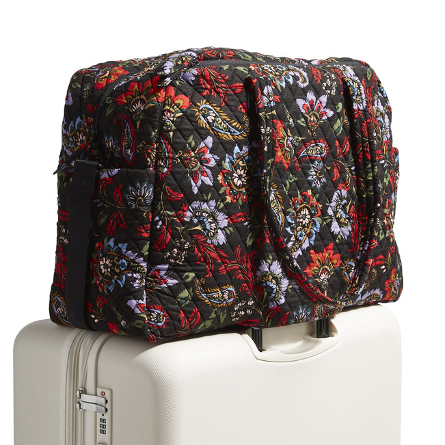 Outlet Large Weekender Travel Bag-Venetian Paisley-Image 4-Vera Bradley