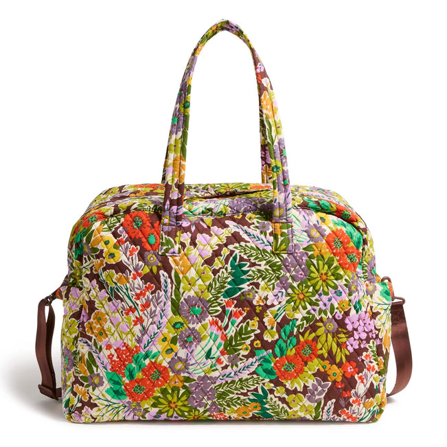 Outlet Large Weekender Travel Bag-Evening Garden-Image 1-Vera Bradley