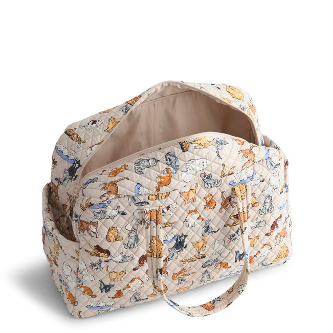 Outlet Large Weekender Travel Bag - A Cat's Life - Image 4