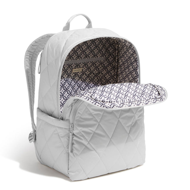 Outlet Essential Large Backpack-Oyster Mushroom-Image 2-Vera Bradley