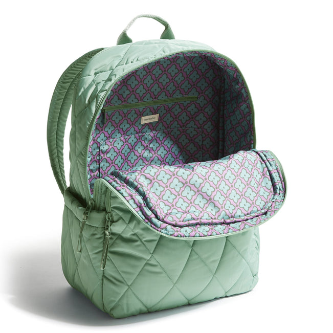 Outlet Essential Large Backpack-Beryl Green-Image 2-Vera Bradley