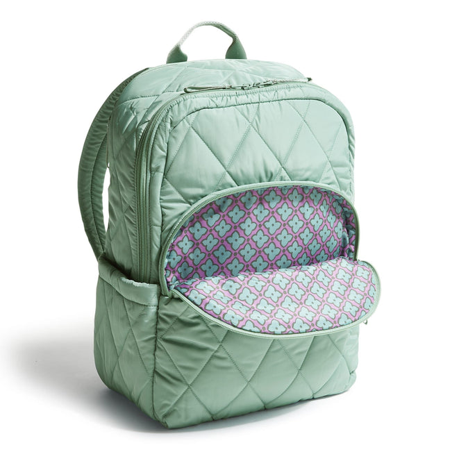 Outlet Essential Large Backpack-Beryl Green-Image 3-Vera Bradley