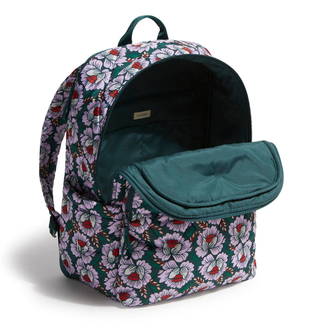 Outlet Essential Large Backpack-Lotus Sea Moss-Image 2-Vera Bradley