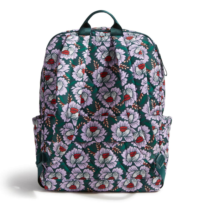 Outlet Essential Large Backpack-Lotus Sea Moss-Image 3-Vera Bradley