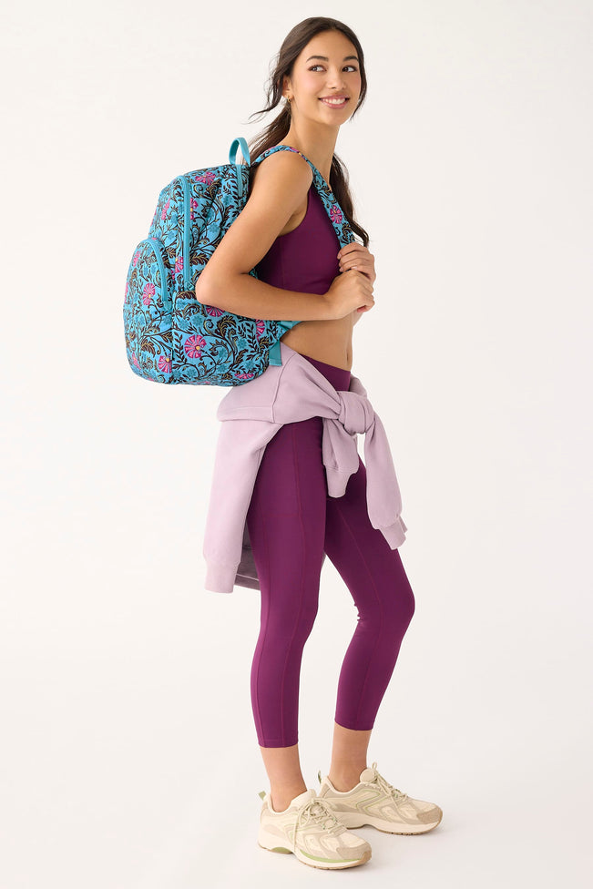 Outlet Essential Large Backpack - Posy Scrolls - Image 2