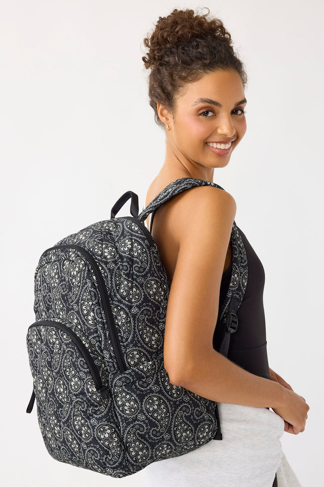 Outlet Essential Large Backpack - Circular Paisley - Image 2
