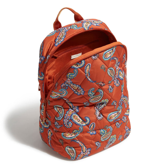 Outlet Commuter Backpack-Manor Paisley-Image 2-Vera Bradley