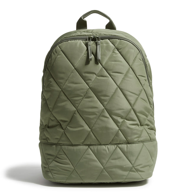 Outlet Commuter Backpack-Deep Lichen Green-Image 1-Vera Bradley