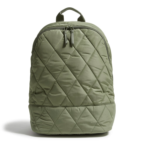 Vera Bradley Outlet Ultralight Commuter Backpack in the color Sage Green olive Outlet Essential XL Backpack - Ultralight | Vera Bradley  main image 4